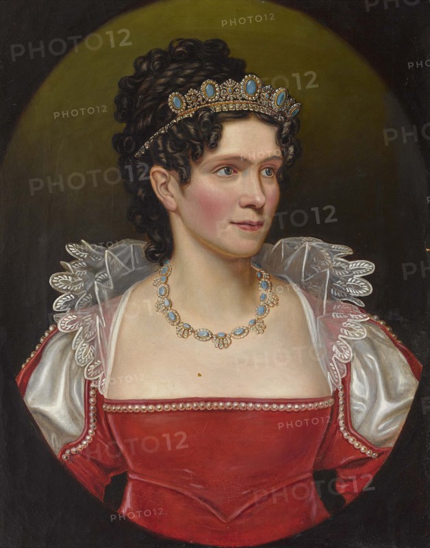 Caroline of Baden (1776-1841), Queen of Bavaria. Creator: Dürck, Friedrich (1809-1884).
