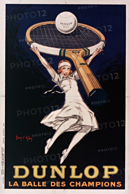 Dunlop, la balle des champions , 1929. Creator: D'Ylen, Jean (1886-1938).