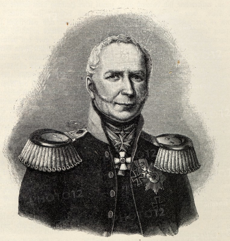 General Hermann von Boyen (1771-1848). Creator: Jentzen, Friedrich (1804-1875).