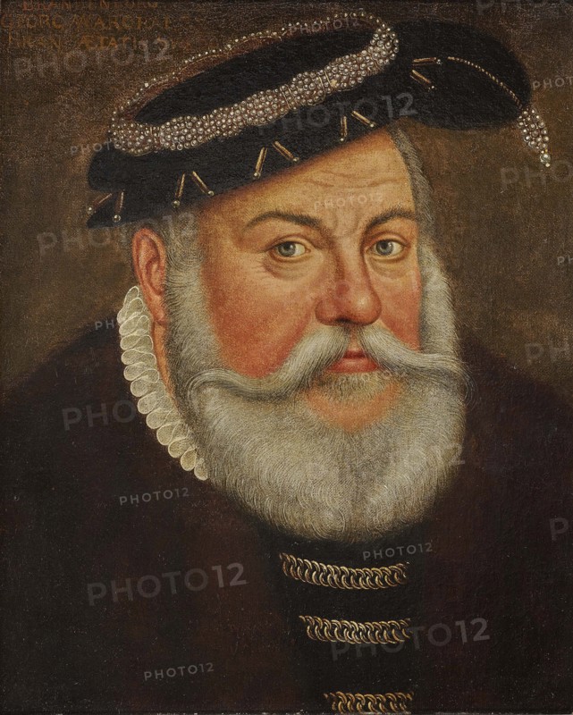 George the Pious, Margrave of Brandenburg-Ansbach (1484-1543). Creator: Cranach, Lucas, the Younger, Workshop of (1515-1586).