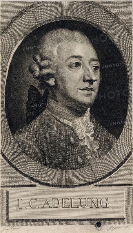 Johann Christoph Adelung (1732-1806). Creator: Geyser, Christian Gottlieb (1742-1803).