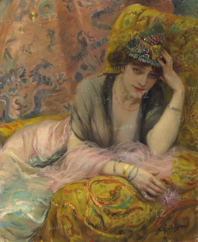 La danseuse. Creator: Rochegrosse, Georges Antoine (1859-1938).