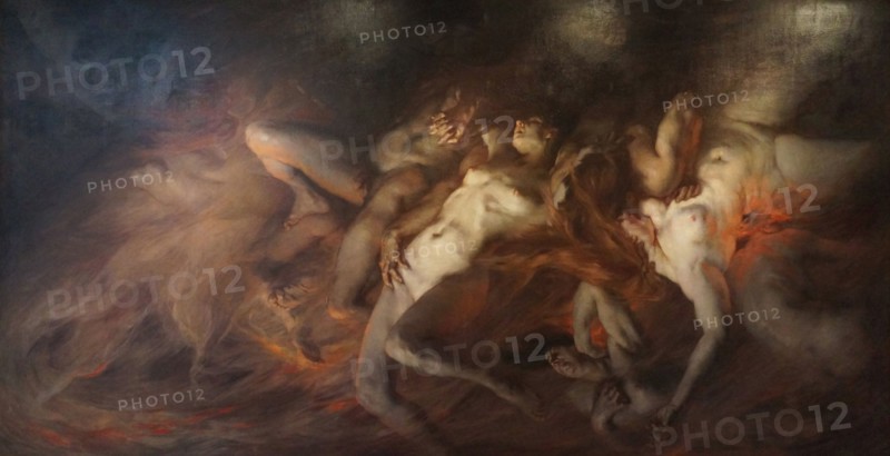Les Voluptueux, 1889. Creator: Prouvé, Victor (1858-1943).