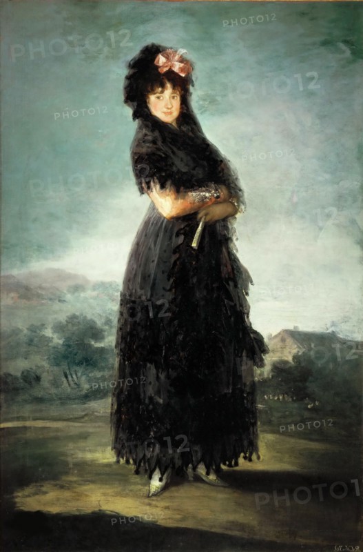 Mariana Waldstein (1763-1808), Ninth Marquise de Santa Cruz, c. 1797-1800. Creator: Goya, Francisco, de (1746-1828).