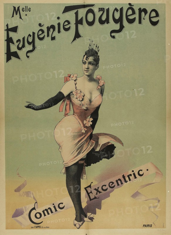 Melle Eugènie Fougère , c. 1890. Creator: Anonymous.