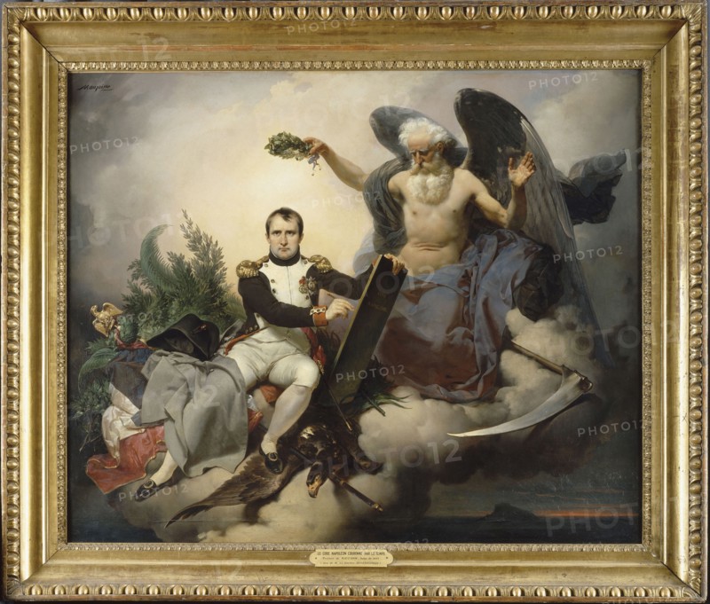 Napoleon. Allegory, 1833. Creator: Mauzaisse, Jean-Baptiste (1784-1844).