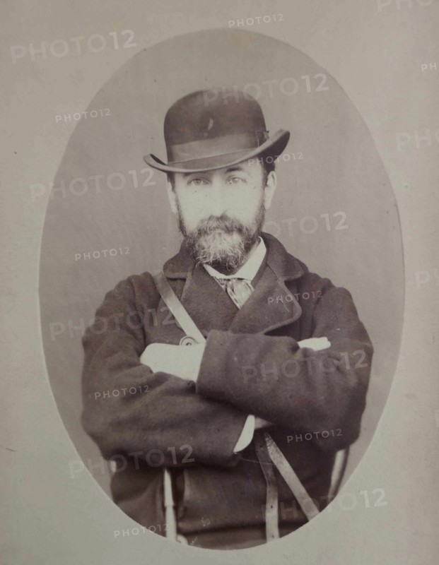 Portrait of Camille Saint-Saens (1835-1921), 1870. Creator: Anonymous.