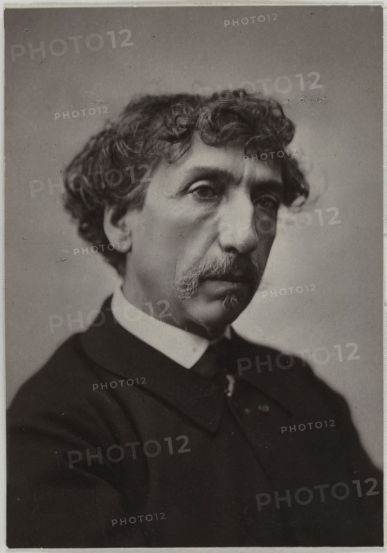 Portrait of Charles Garnier (1825-1898). Creator: Anonymous.
