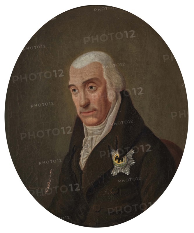 Portrait of Charles II, Grand Duke of Mecklenburg-Strelitz (1741-1816), 1816. Creator: Scharenberg (active 1815-1839).