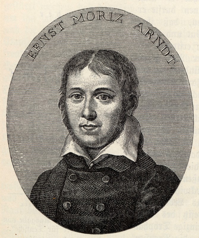 Portrait of Ernst Moritz Arndt (1769-1860). Creator: Lips, Johann Heinrich (1758-1817).