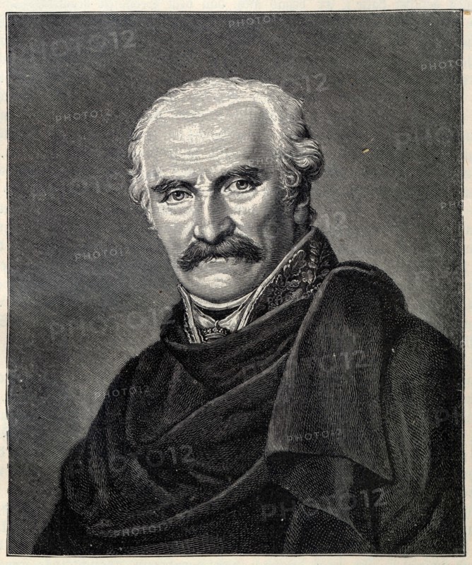 Portrait of Gebhard Leberecht von Blücher, Prince of Wahlstatt (1742-1819). Creator: Gröger, Friedrich Carl (1766-1838).