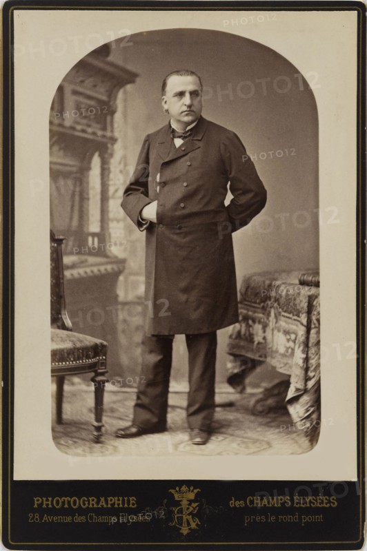 Portrait of Jean Martin Charcot (1825-1893), c. 1870. Creator: Anonymous.