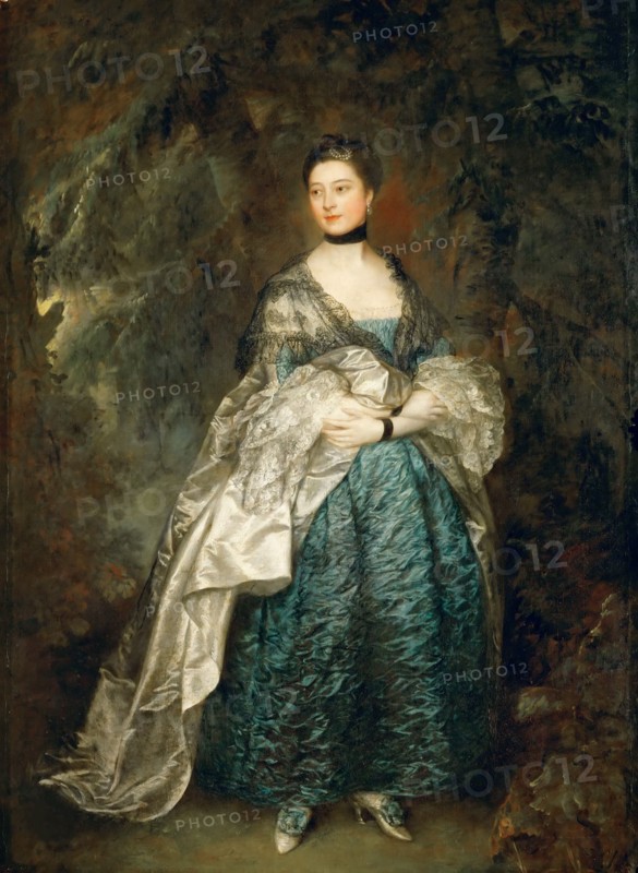 Portrait of Lady Alston, Gertrude Durnford (1731-1807), 1760. Creator: Gainsborough, Thomas (1727-1788).