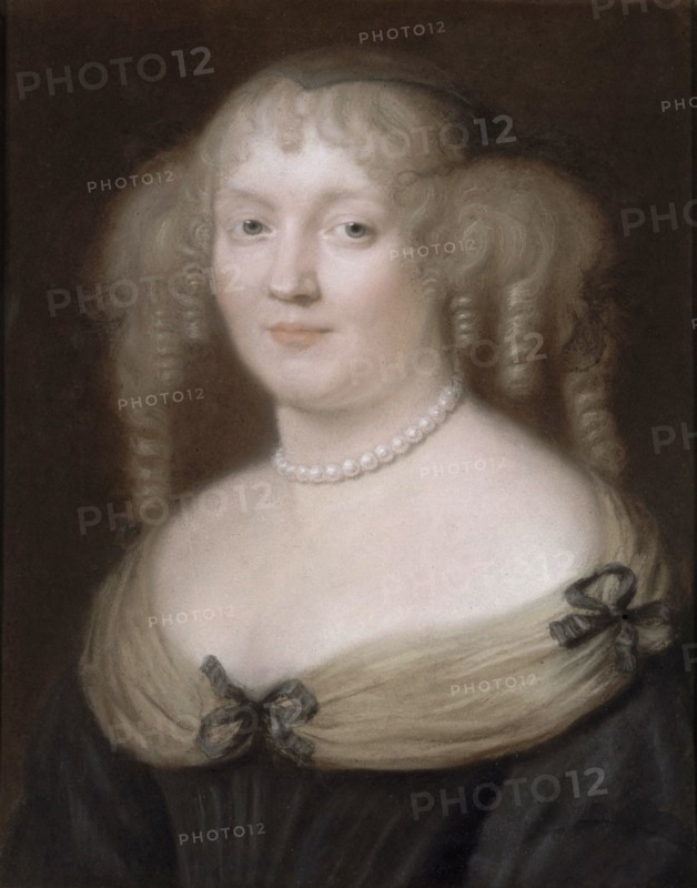 Portrait of Marie de Rabutin-Chantal, Marquise de Sévigné (1626-1696) , ca 1665. Creator: Nanteuil, Robert (1623-1678).
