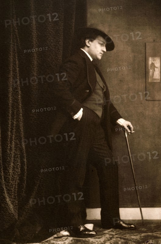 Portrait of Sacha Guitry (1885-1957) , c. 1905. Creator: Gerschel, Charles (1871-1948).