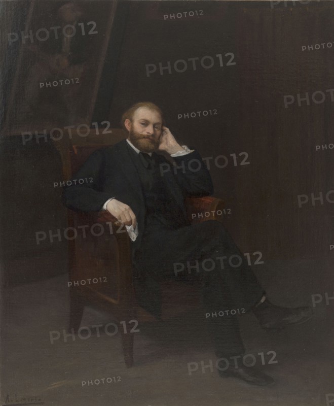 Portrait of the artist Édouard Manet (1832-1883), 1863. Creator: Legros, Alphonse (1837-1911).