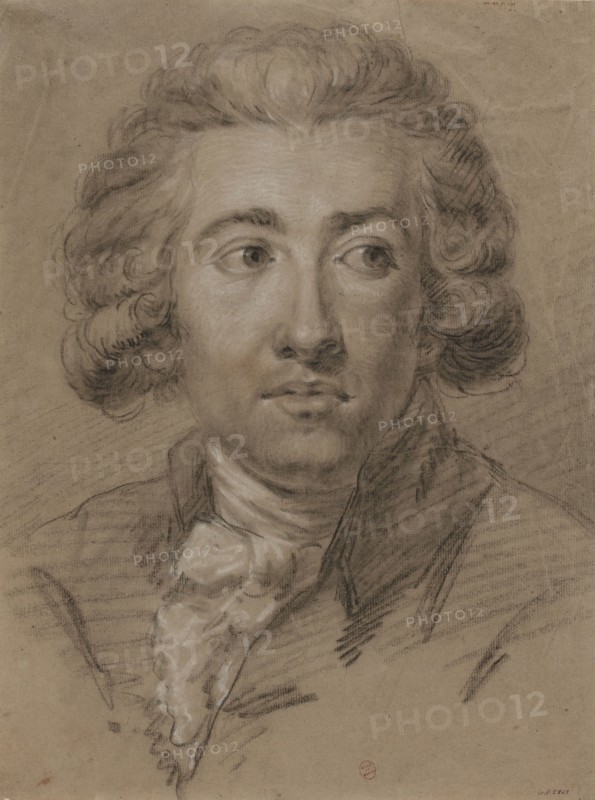 Portrait of the composer André Ernest Modeste Grétry (1741-1813), 2nd Half of the 18th cen. Creator: Anonymous.