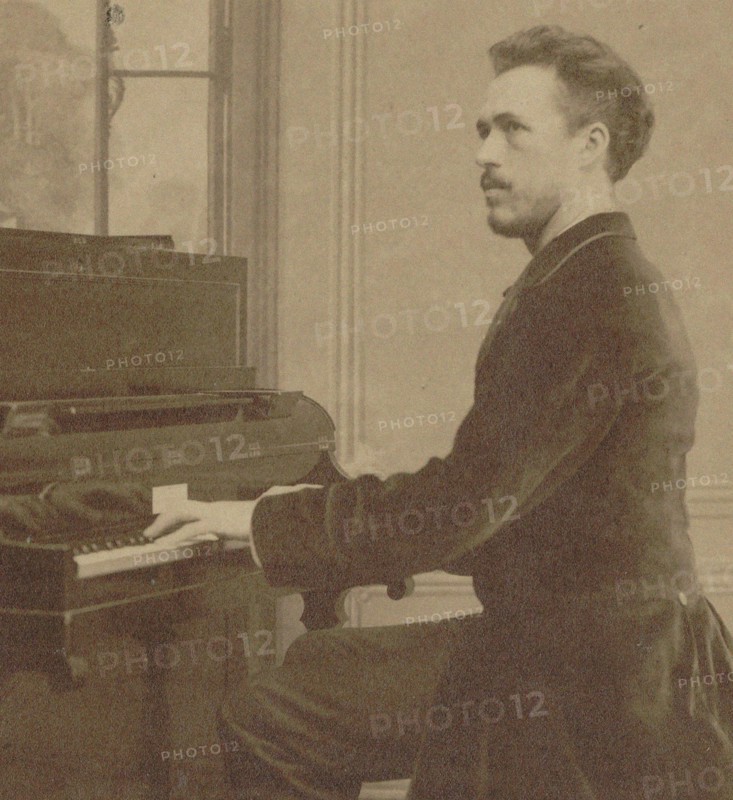 Portrait of the composer Benjamin Godard (1849-1895), 1882. Creator: Anonymous.