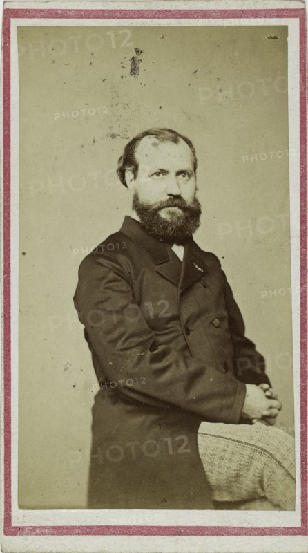 Portrait of the composer Charles Gounod (1818-1893), ca 1865. Creator: Anonymous.