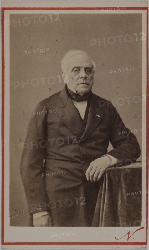 Portrait of the composer Daniel-François-Esprit Auber (1782-1871), c. 1870. Creator: Photo studio Nadar.