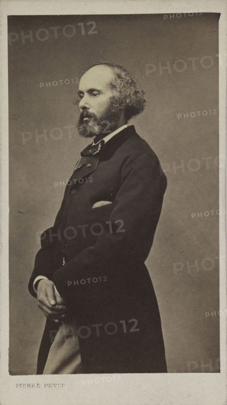 Portrait of the composer Félicien David (1810-1876), 1876. Creator: Petit, Pierre (1598-1677).