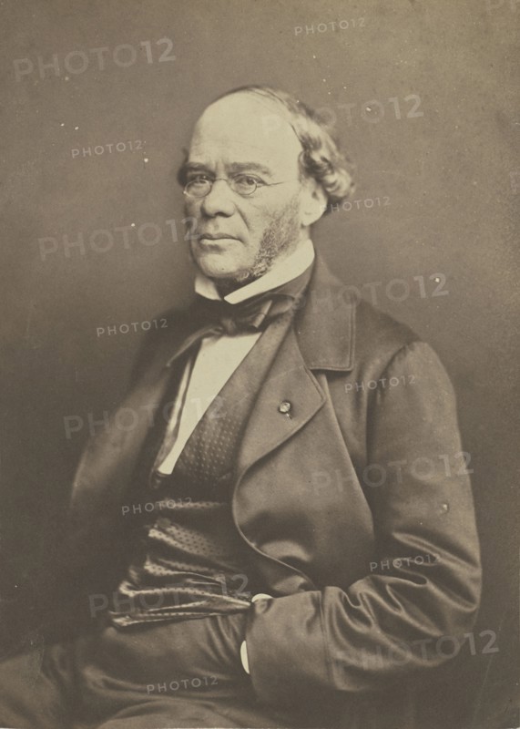 Portrait of the composer Jacques Fromental Halévy (1799-1862), 1855-1859. Creator: Nadar, Gaspard-Félix (1820-1910).