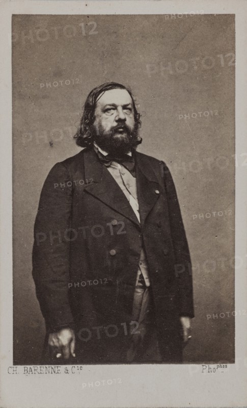 Portrait of the poet Théophile Gautier (1811-1872), 1872. Creator: Barenne, Charles Amédée (1835-1913).