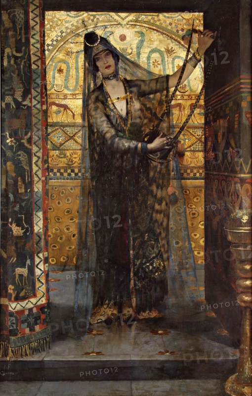 Salammbô, 1886. Creator: Rochegrosse, Georges Antoine (1859-1938).