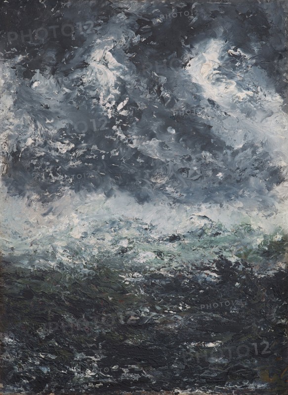 Storm landscape, 1894. Creator: Strindberg, August (1849-1912).