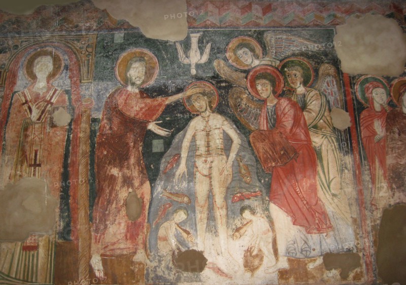 The Baptism of Christ, ca 950. Creator: Anonymous.