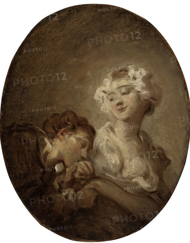 The coquette and the youth. Creator: Fragonard, Jean Honoré (1732-1806).