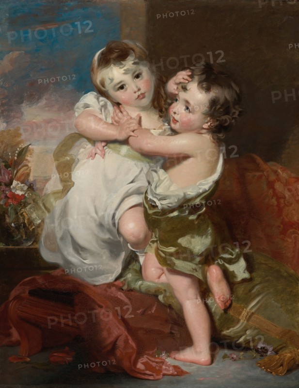The proffered kiss. Creator: Lawrence, Sir Thomas (1769-1830).