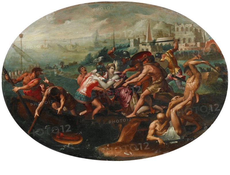 The Rape of Helen. Creator: Penni, Luca (1500/4-1577).