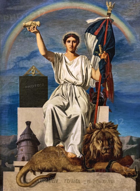 The Republic, 1848. Creator: Cambon, Armand (1819-1885).