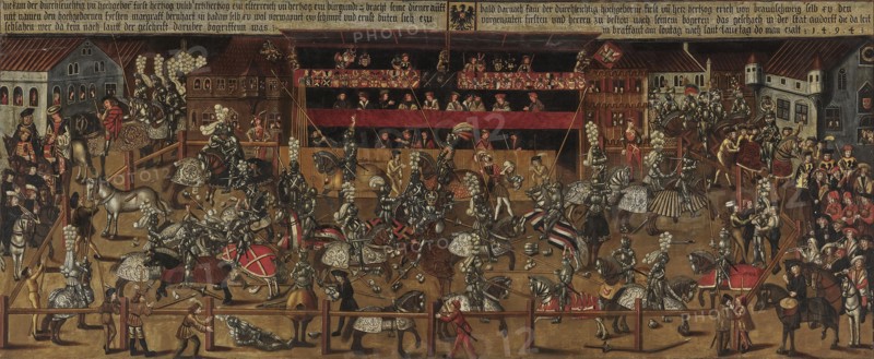 Tournament in Antwerp, 1498. Creator: Anonymous.
