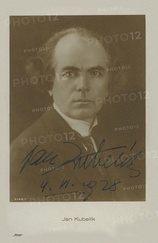 Violinist and composer Jan Kubelik (1880-1940), 1928. Creator: Anonymous.