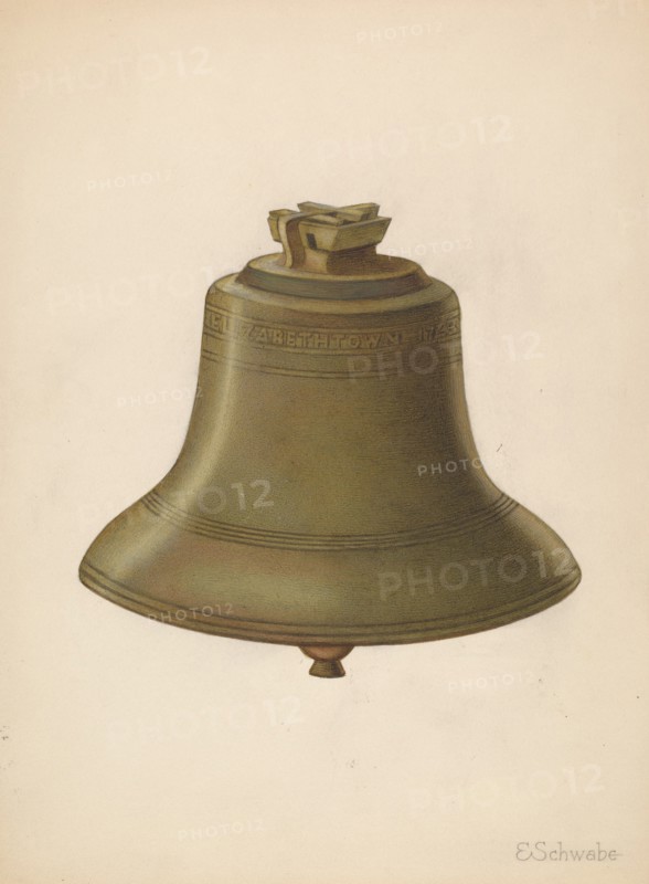 Courthouse Bell, c. 1936. Creator: Erwin Schwabe.