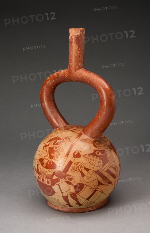 Ceremonial Vessel with Masked Deities, 100 B.C./A.D. 500. Creator: Unknown.
