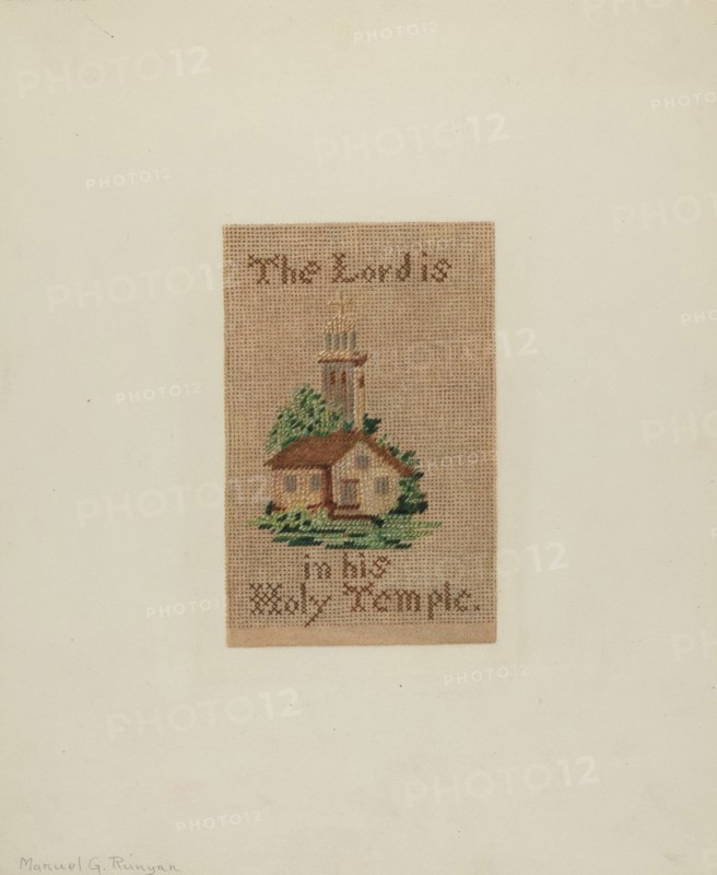 Bookmark, c. 1939. Creator: Manuel G. Runyan.