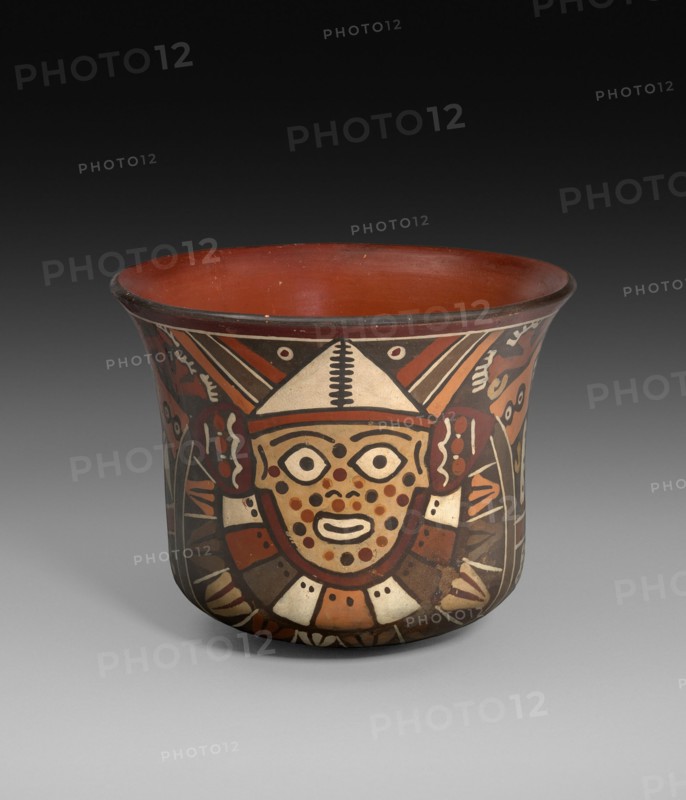 Bowl Depicting a Harvest-Festival Figure, 180 B.C./A.D. 500. Creator: Unknown.