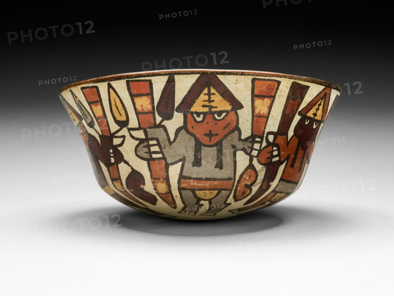 Bowl Depicting a Harvest Dance, 180 B.C./A.D. 500. Creator: Unknown.