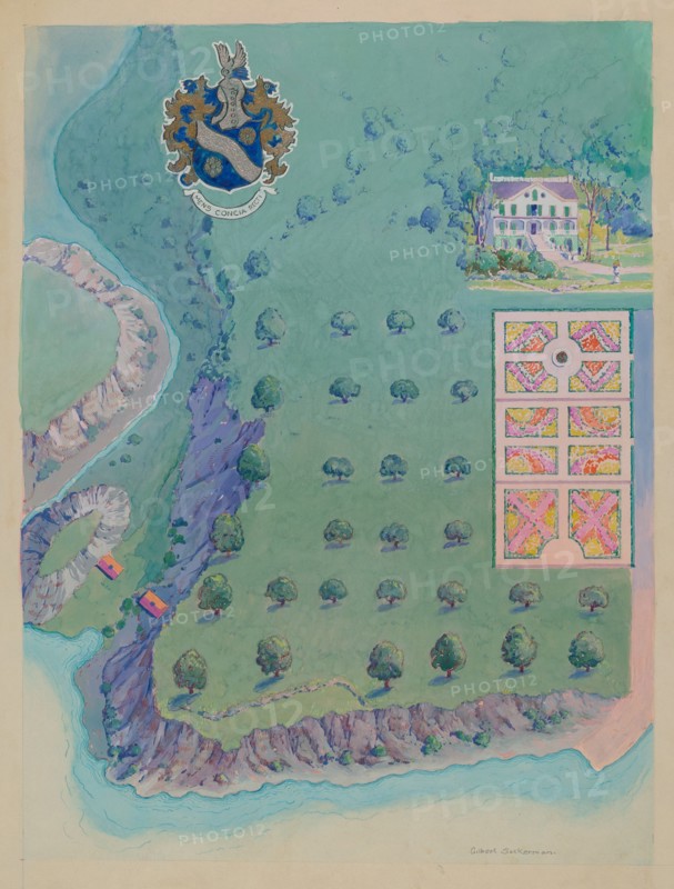 I. Beekman Estate, c. 1936. Creator: Gilbert Sackerman.