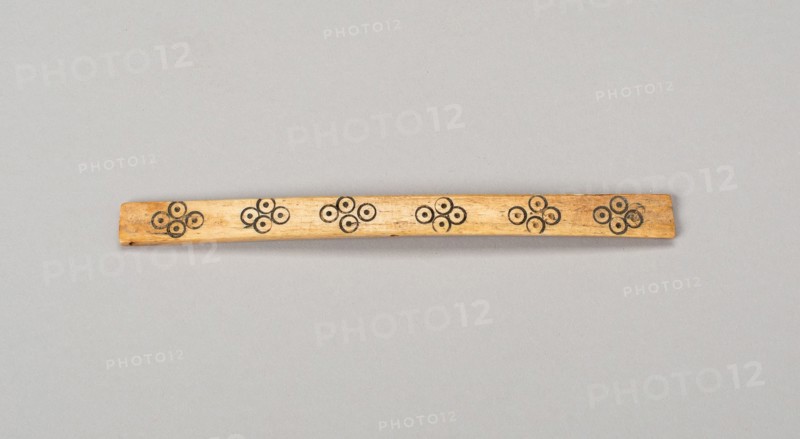 Balance-Beam Scale with Incised Circles in Diamond Pattern, A.D. 500/800. Creator: Unknown.
