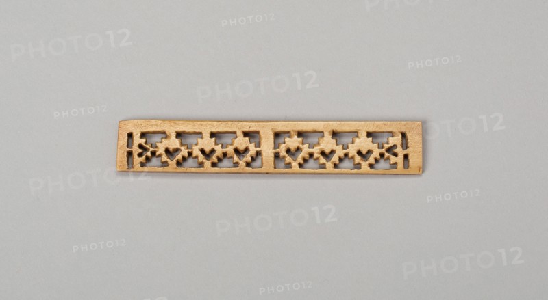 Balance-Beam Scale with Cut-Out Lattice-Like Design, A.D. 500/800. Creator: Unknown.
