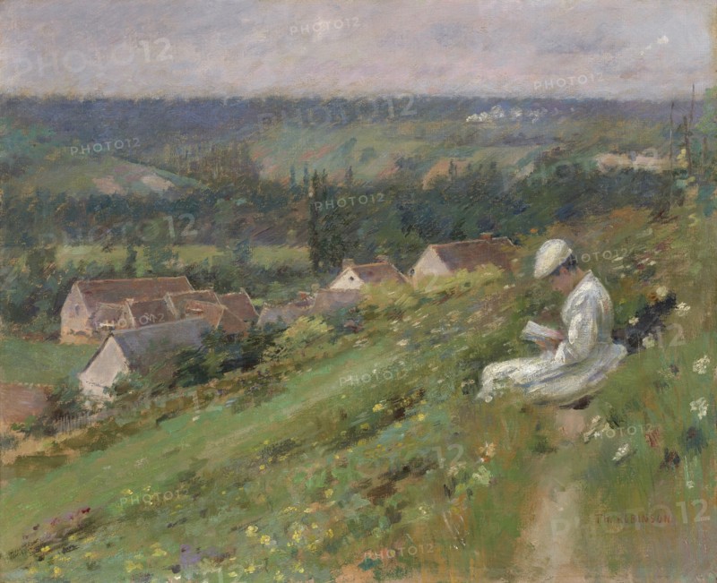 The Valley of Arconville, c. 1887. Creator: Theodore Robinson.