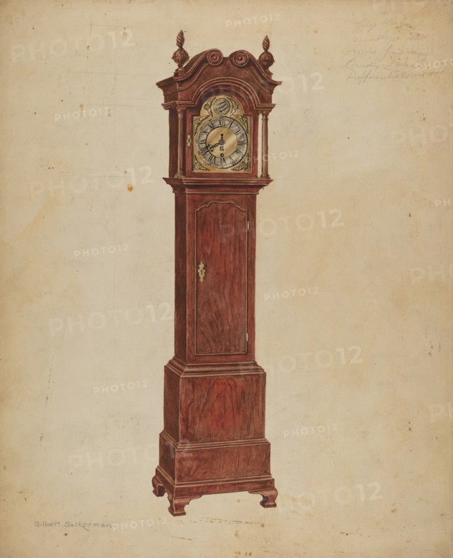 Clock, 1935/1942. Creator: Gilbert Sackerman.