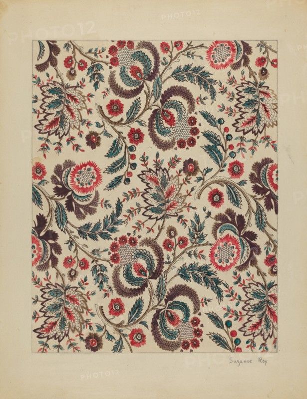 Chintz, c. 1936. Creator: Suzanne Roy.