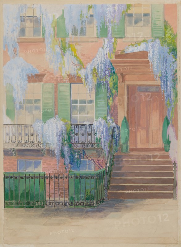 City Garden, c. 1936. Creator: Gilbert Sackerman.
