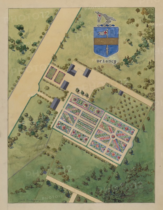 J. Delancey Estate, c. 1936. Creator: Gilbert Sackerman.