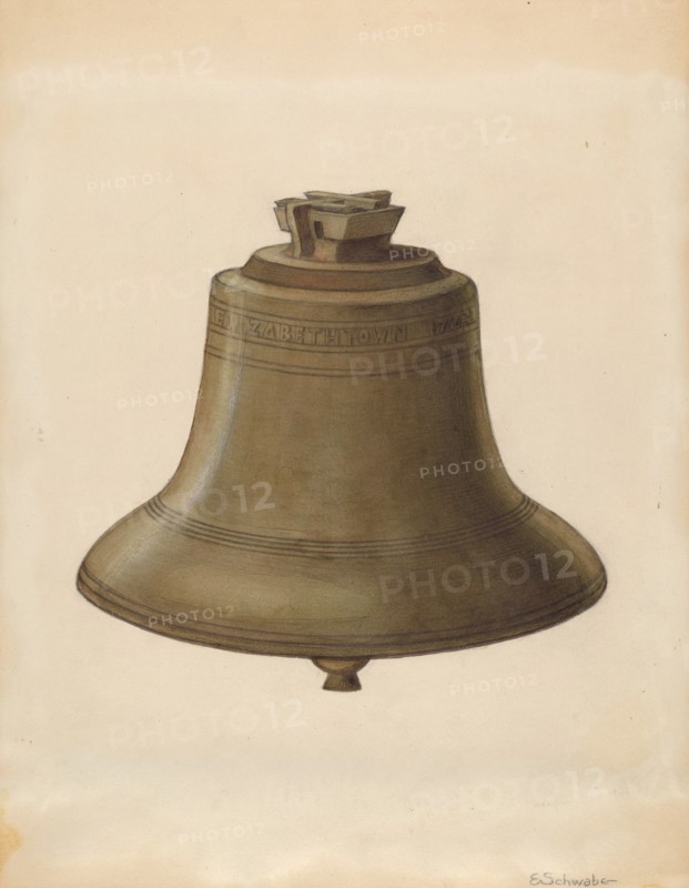 Courthouse Bell, c. 1936. Creator: Erwin Schwabe.